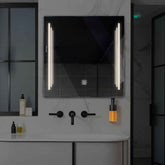 Specchio LED Quadrato | Pulsante touch | Luce bianca neutra - Reyze Serie Salono Modello 8